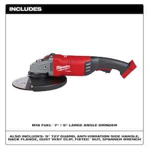 M18 FUEL 18V Lithium-Ion Brushless Cordless 7/9 in. Angle Grinder W/ HIGH OUTPUT XC 8.0Ah Battery