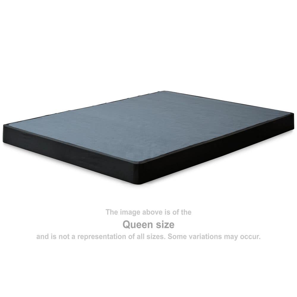 Ashley Contemporary Black Metal Low Profile King Foundation