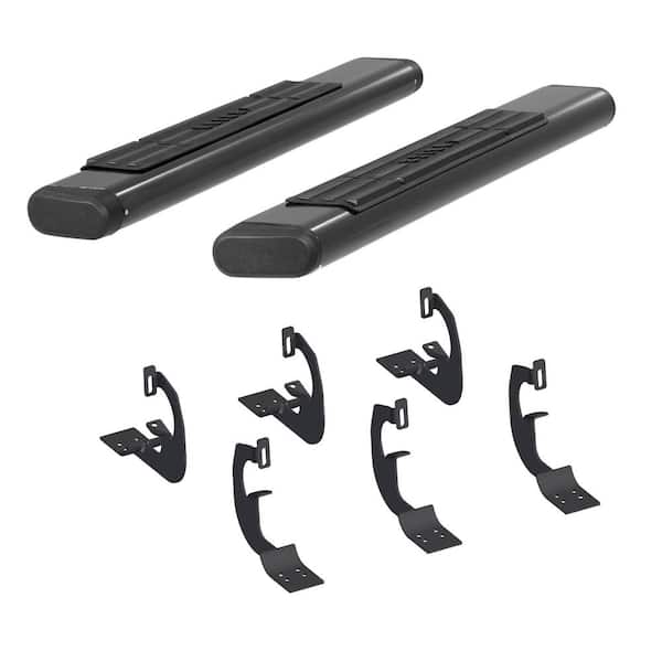 Aries 6 x 53-Inch Oval Black Aluminum Nerf Bars, Select Ford F-150