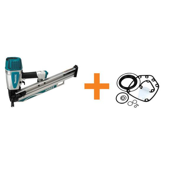 Makita 3-1/2 in. 21-Degree Full Round Head Framing Nailer and AN923 Nailer Parts Kit