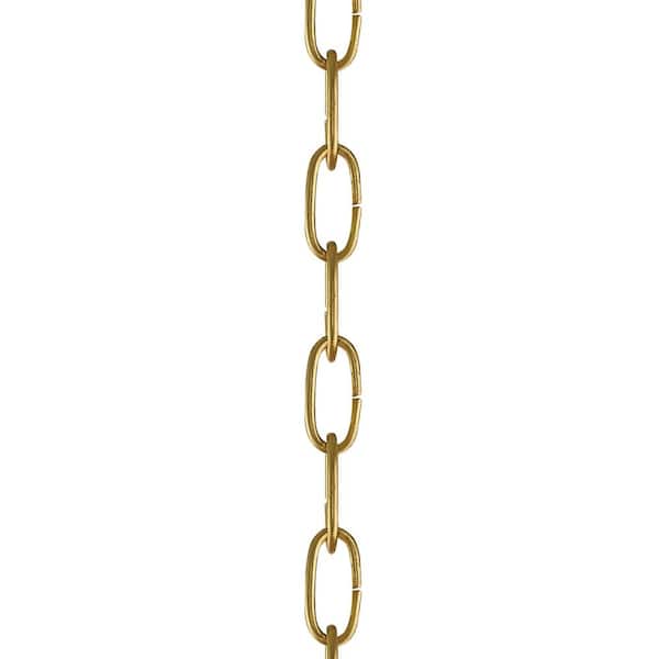 Livex Lighting Extra Heavy Duty Decorative Chain - Polished Brass 5610-02