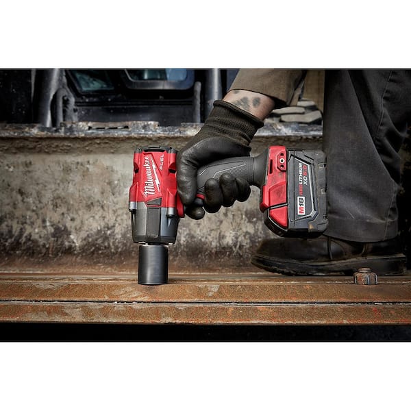 Milwaukee M18 FUEL Gen-2 18V Lithium-Ion Brushless Cordless Mid Torque 1/2  in. Impact Wrench & 3/8 in. Wrench w/Friction Ring 2962-20-2854-20 - The  Home Depot