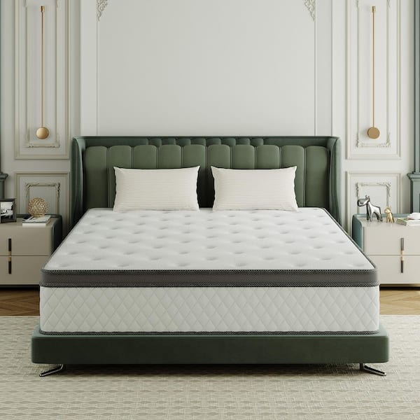 LIBORIA Breathable Full Medium Gel Memory Foam 10 in. Bed-in-a-Box Mattress