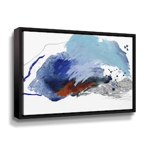 Remote Island no. 3' by Ying guo Framed Canvas Wall Art