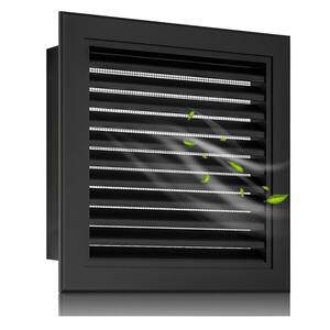 12" X 12" Aluminum Gable Vent, Paintable Shed Vents With Screen