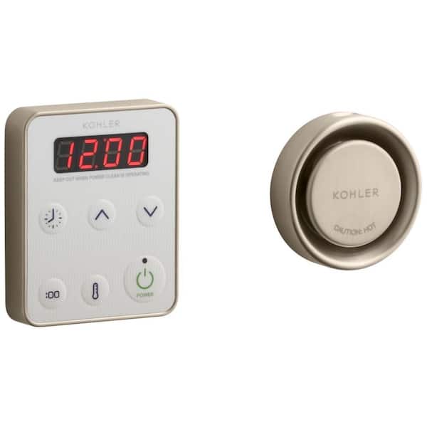 KOHLER Fast Response 15kW Steam Bath Generator Control Kit in Oil Rubbed Bronze