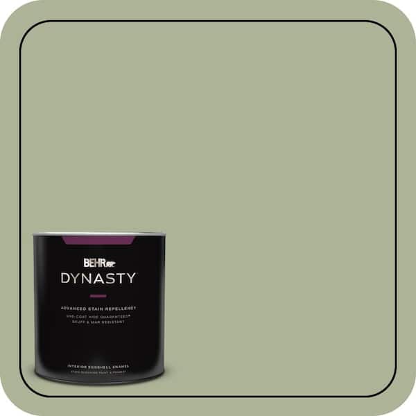 BEHR DYNASTY 1 qt. #HDC-CT-28 Cottage Hill One-Coat Hide Eggshell Enamel Interior Stain-Blocking Paint and Primer