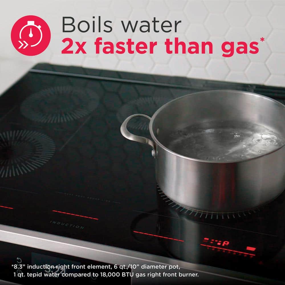 Frigidaire 30" Black Ceramic Glass Induction Cooktop
