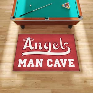 Los Angeles Angels Man Cave Ulti-Mat Rug - 5ft. x 8ft.
