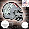 Evergreen Las Vegas Raiders Helmet 19 in. x 15 in. Plug-in LED Lighted Sign  8LED3822HMT - The Home Depot