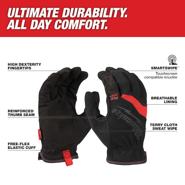 Milwaukee 48-22-8712 Free-Flex Work Gloves - Large