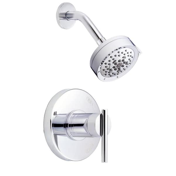 Danze Parma Single-Handle Pressure Balance Shower Faucet Trim Kit in Chrome (Valve Not Included)