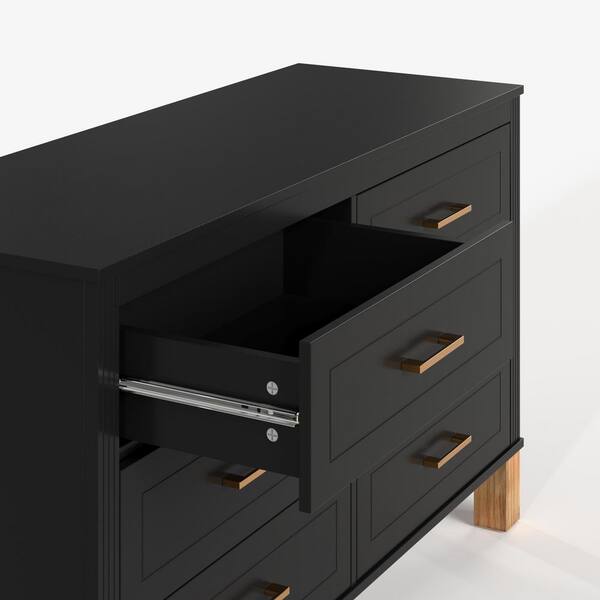 black dress heels for women Edgar 6-Drawer Dresser – Modern Studio main image 1