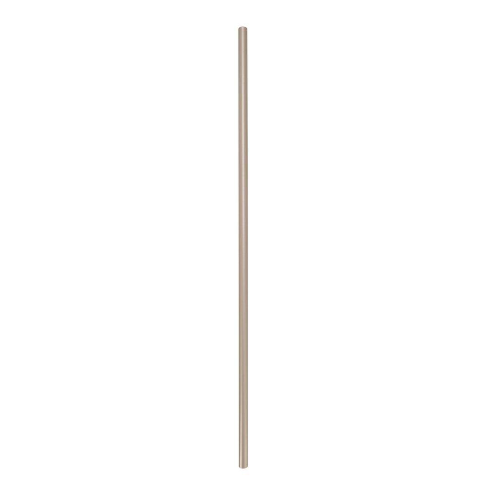 Sterling Nickel 18-7/8 Inch Modern Bar Pull with Mounting Hardware