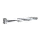 1/2 in. x 6 in. Hex Zinc Plated Lag Screw