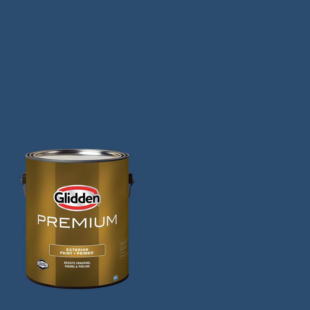1 gal. PPG1160-7 Blue Tang Satin Exterior Latex Paint price history on PriceWatchPro