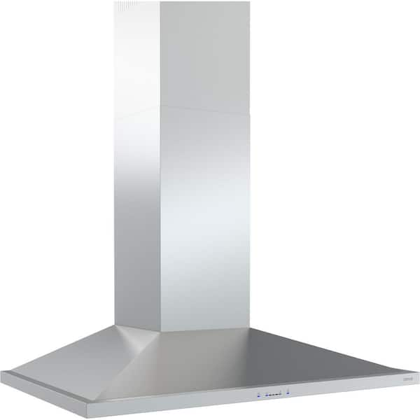 Zephyr - Anzio 36 in. 600 CFM Wall Mount with LED Light Range Hood in Stainless Steel