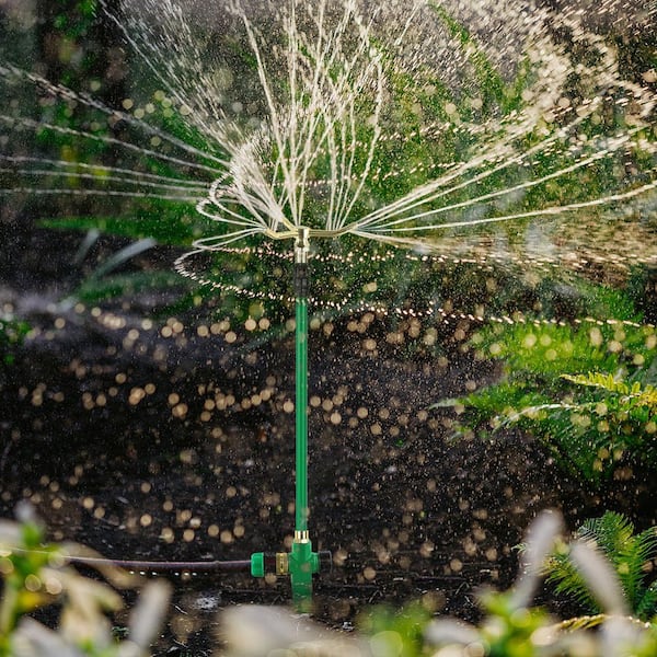 fabtcg Orb-Weaver Spinneret SCGプロモ3枚セット OGETFUUR 3-Arm Sprinkler with Adjustable Telescoping Base, 360