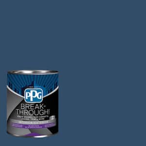 1 qt. PPG1163-7 Blueberry Pie Semi-Gloss Door, Trim & Cabinet Paint