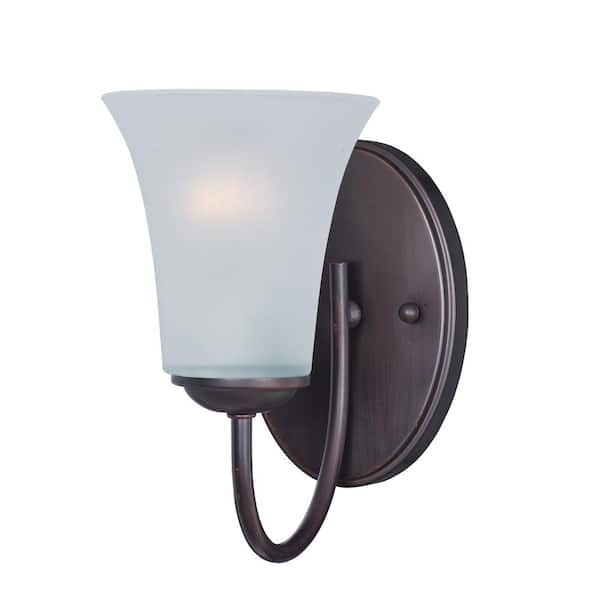 Maxim Lighting Logan 1-Light Oil Rubbed Bronze Wall Sconce