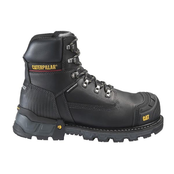 Cat Footwear Men's Excavator Waterproof 6'' Work Boots - Composite Toe 