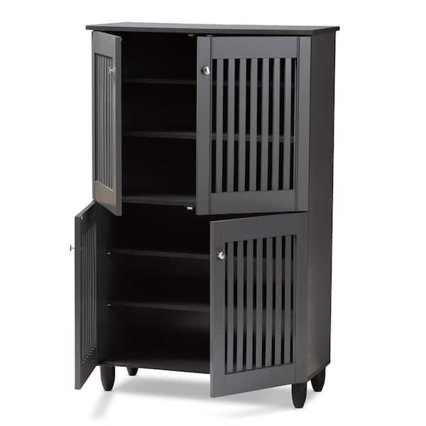 baxton studio fernanda shoe cabinet