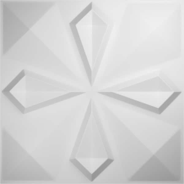 Ekena Millwork 19-5/8-in W x 19-5/8-in H Nikki EnduraWall Decorative 3D Wall Panel