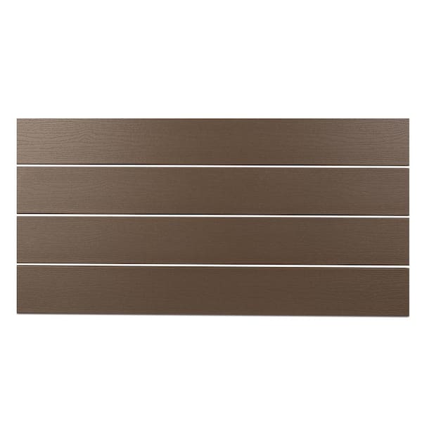 Deckorators Brown Privacy Screen System Infill Boards (4-Pack)