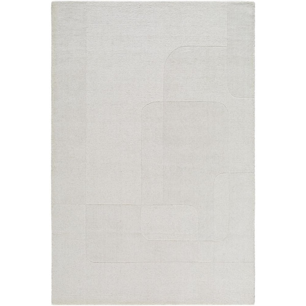 Taraash TRH-2309 8 ft. x 10 ft. Gray Handmade, Area Rug