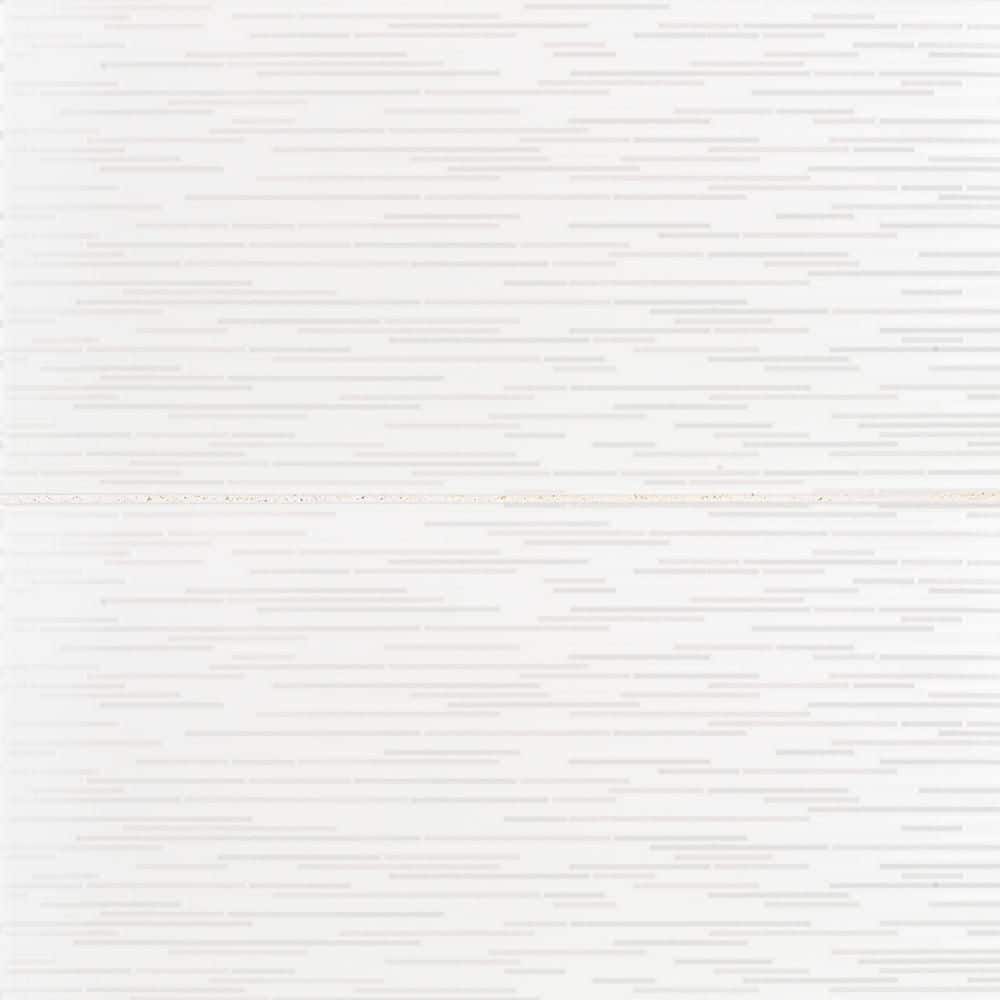 Reviews for Jeffrey Court Dragonfly White 10 in. x 20 in. Glossy