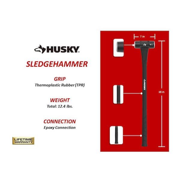 10 lb. Sledgehammer with 34 in. Fiberglass Handle