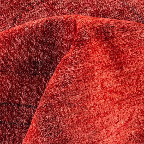 OYYO / Red Melange 90cm scope 風呂敷 Chloe & Olivia Home Vibrance Pink 9 X 12 Hand-Knotted Wool Indoor