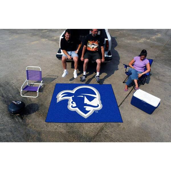 FANMATS New York Giants Navy 5 ft. x 6 ft. Tailgater Area Rug Retro  Collection - 1976 36240 - The Home Depot