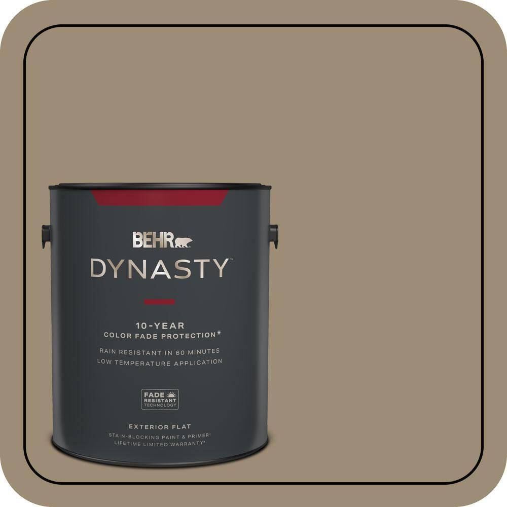 1 gal. #740D-5 Twig Basket Flat Exterior Stain-Blocking Paint & Primer price history on PriceWatchPro
