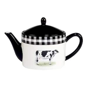 5-Cup Earthenware On the Farm Teapot