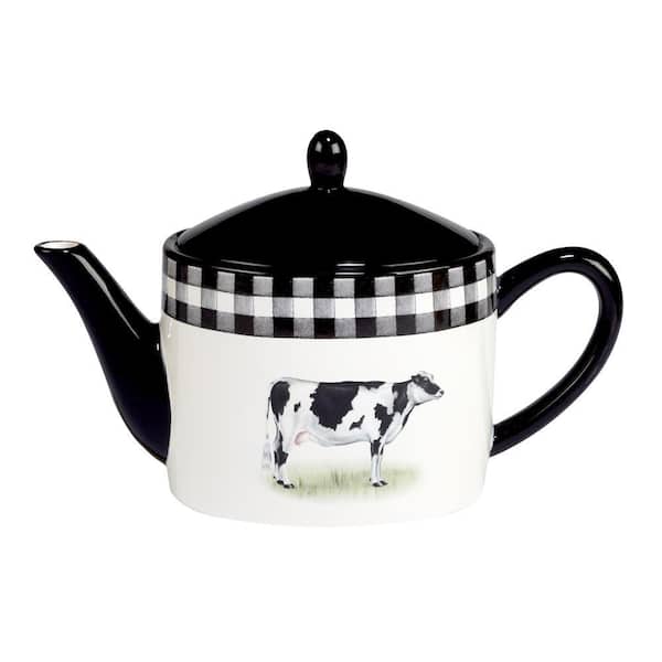 Certified International 5-Cup Earthenware On the Farm Teapot