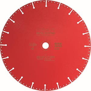 12 in. x 1 in. SPX Metal Cutting Tuckpointing Rim Diamond Blade