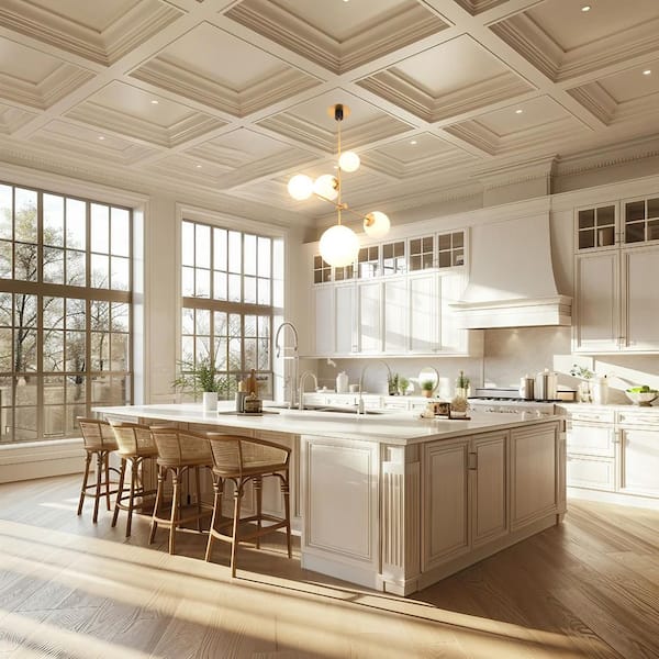 Spark 36.75 in. Gold 5-Light Sputnik Modern Linear Globe Chandelier