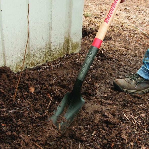 48 in. Wood Handle Ditching Shovel