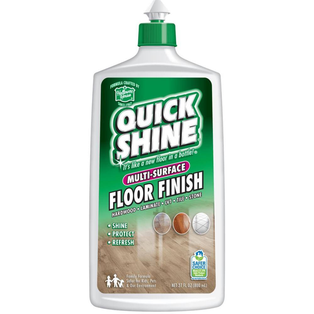 Quick Shine 27 Oz Floor Finish 77777, How To Remove Quick Shine From Laminate Floors