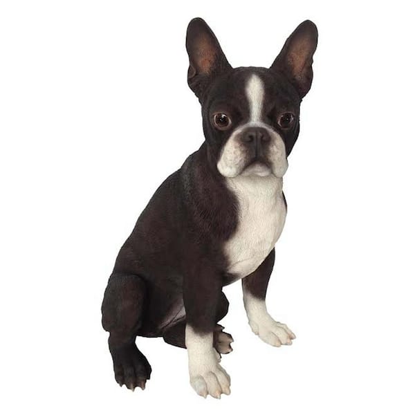 HI-LINE GIFT LTD. Boston Terrier Statue 87791 - The Home Depot