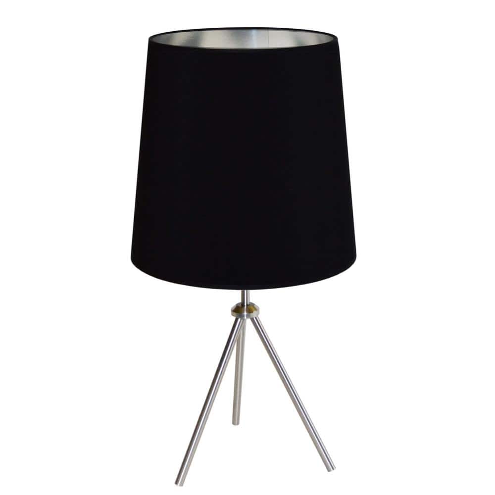 Dainolite Ltd DAINOD3T-L-697-SC Contemporary Modern One Table Lamp Close-to-Ceiling-Light-Fixtures, Chrome (B07L4S449Y)