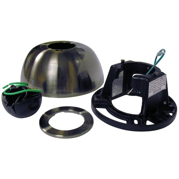 FANIMATION Polished Nickel 1 in. Sloped Ceiling Kit