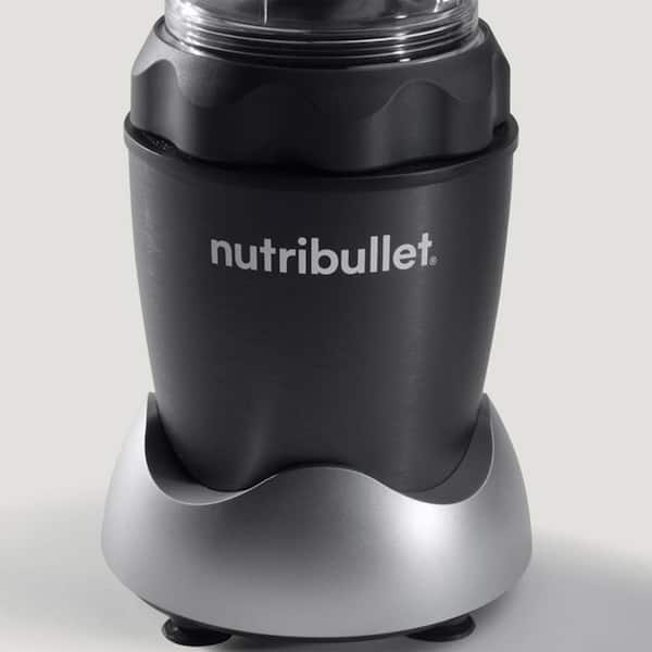 NutriBullet Pro 1000 32 oz. Single Speed Gray Blender with 24 oz. Cup and  Lids NB-50100C - The Home Depot