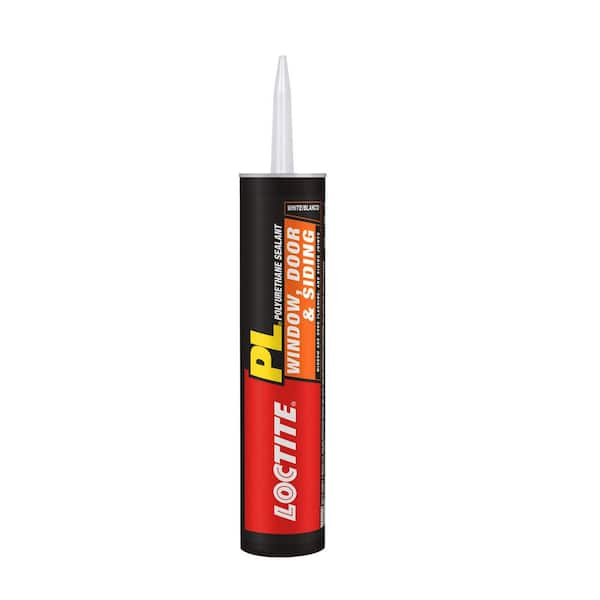 Loctite PL Door, Window, Siding 10 oz. Polyurethane Sealant White Cartridge