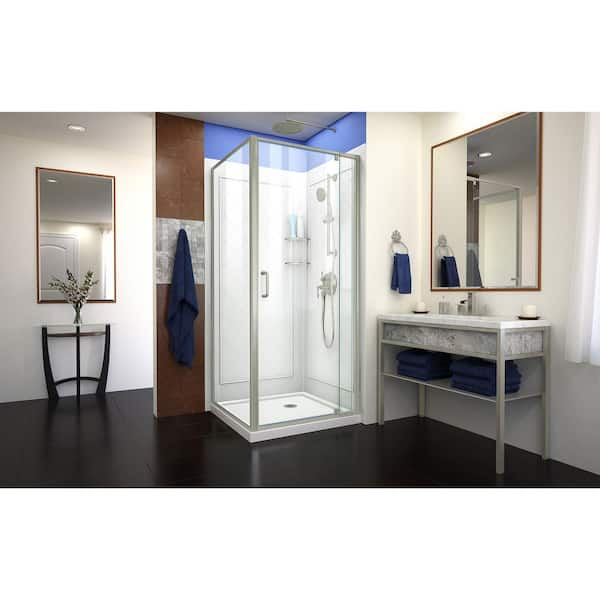 DreamLine Hydrotherapy Shower Panel with Shower Accessory Holder - Dreamline