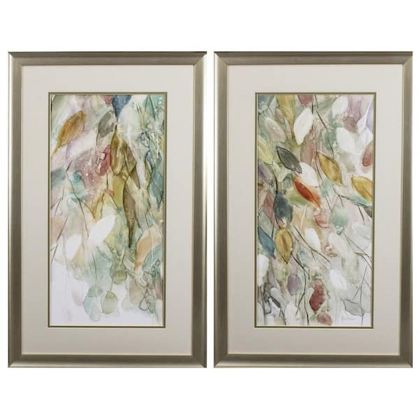 Paragon Rainy Cascade by Robinson 2-Piece Framed Nature Poster 33 in. x 21 in.
