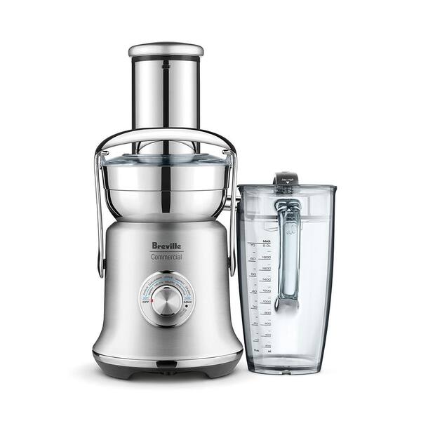 Breville Commercial The Juice Fountain XL Pro, 120-Volt 70 oz. Silver Juicer Designed and Approved for Commercial Use