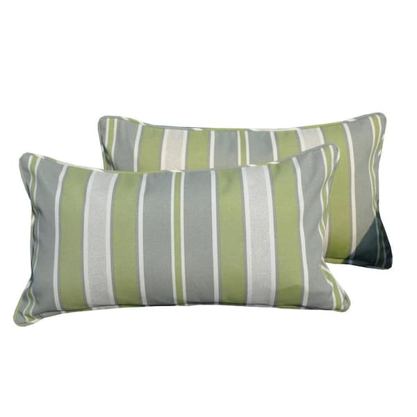 Rectangle Outdoor Lumbar Pillow (2-Pack)