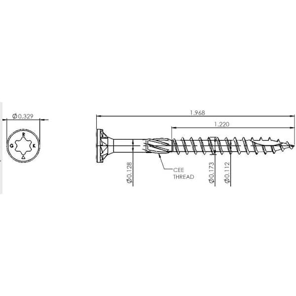 9 x 2 in. Star Drive Countersinking Bugle Head R4 Multi-Purpose Screw Extended Contractor Pack (990-Piece) 9 x 2 in. Star Drive Countersinking Bugle Head R4 Multi-Purpose Screw Extended Contractor Pack (990-Piece)